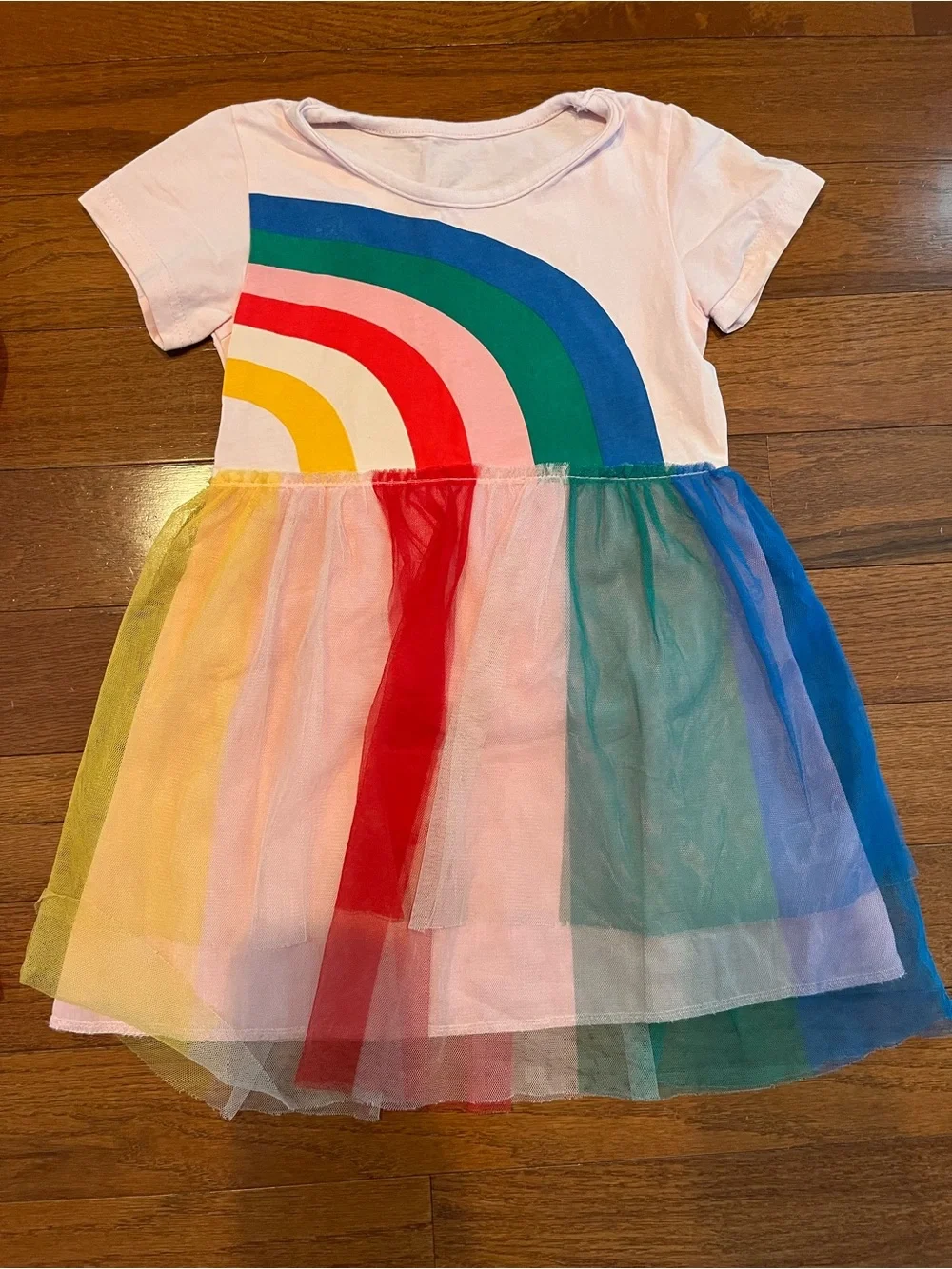 Girls Unicorn & Rainbow Dress Bundle - Pink, Coral, Teal, Multicolor